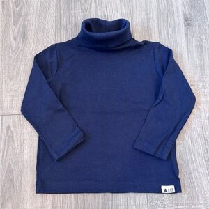 GAP Kids Dark Blue Long Sleeve Turtleneck